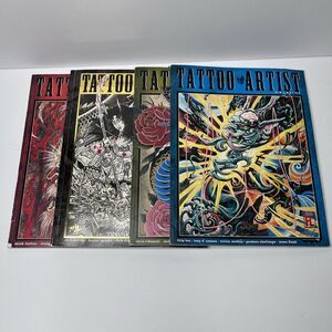 Lot Of 4 Tattoo Artist Magazine TAM Philip Leu Trevino Hendrix